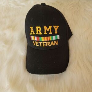 Army Veteran Baseball Hat - Brand New!